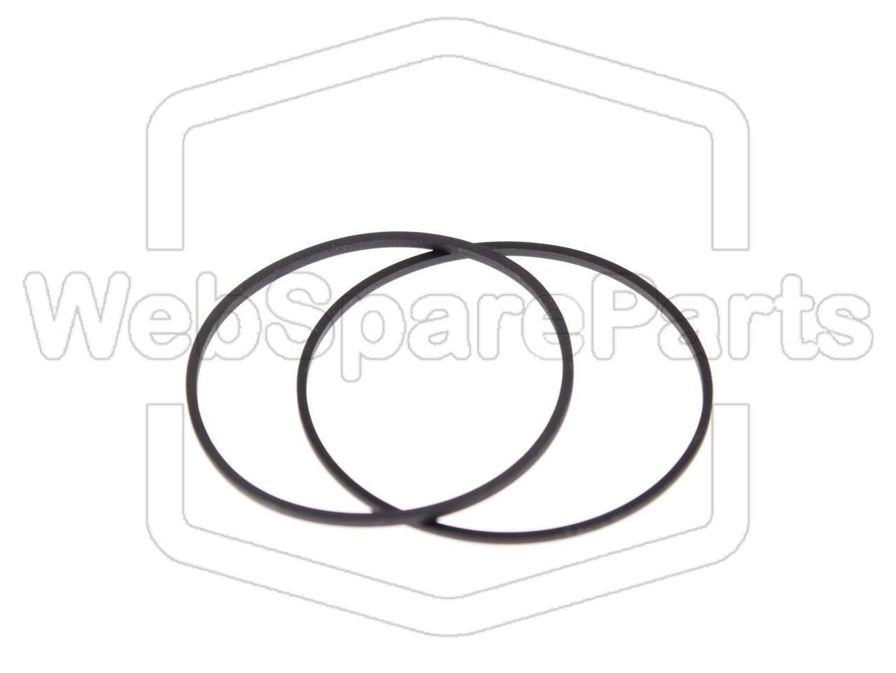 Kit courroies cabestan drive belts pour Sony TCS-580V enregistreur portable