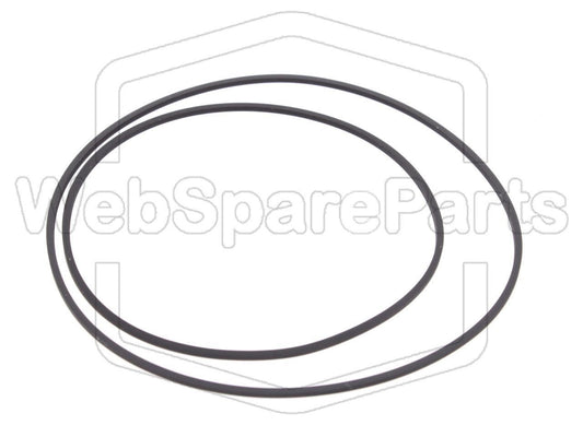 Kit Courroies Pour Platine Cassette Strato D-7095