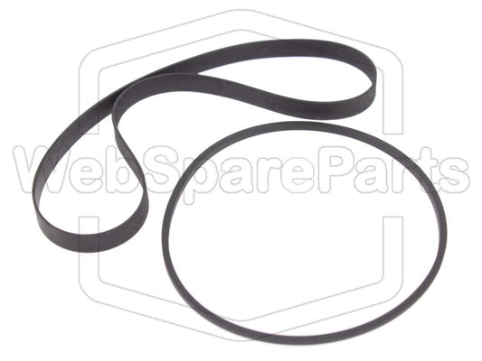 Kit Courroies Pour Platine Cassette Sony HCD-NE3