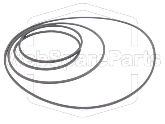 Kit Courroies Pour Lecteur de cassette Sony CFD-250/L