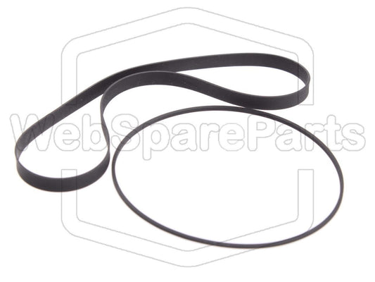 Kit Courroies Pour Platine Cassette Aiwa AD-F460