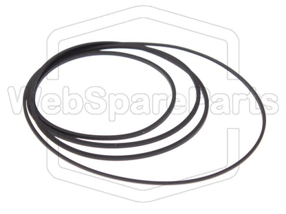 Kit Courroies Pour Platine Cassette Stéréo Kenwood KX-48C