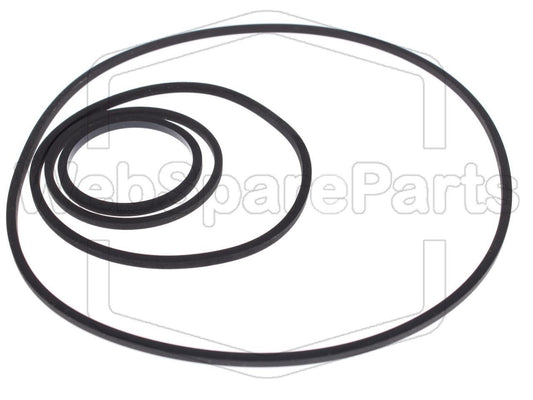 Kit Courroies Pour Magnétoscope Panasonic AG-6100