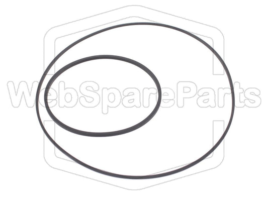 Kit Courroies Pour Platine Cassette Grundig CN-700