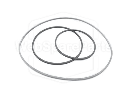 Kit Courroies Pour Platine Cassette Sharp WF-969Z