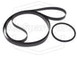 Kit courroies pour platine vinyle Sharp VZ-2000
