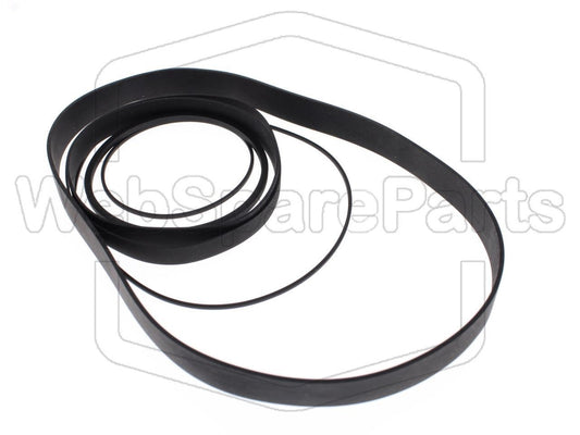 Kit Courroies Pour Magnétoscope Akai VS-9700