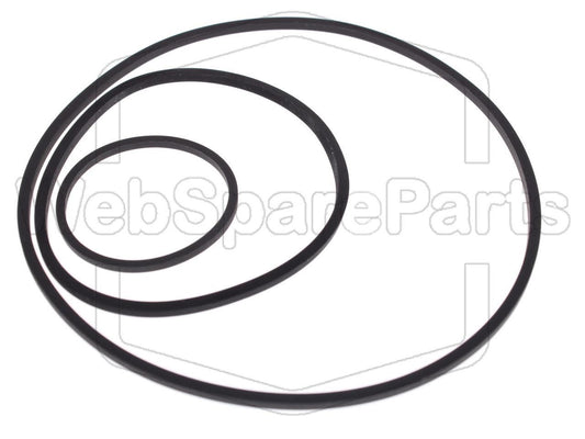 Kit Courroies Pour Magnétoscope JVC HR-S6900 EG