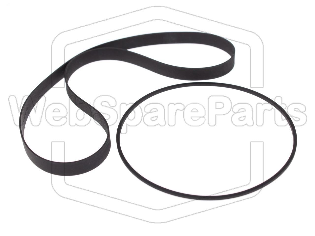 Kit Courroies Pour Platine Cassette Teac V-33