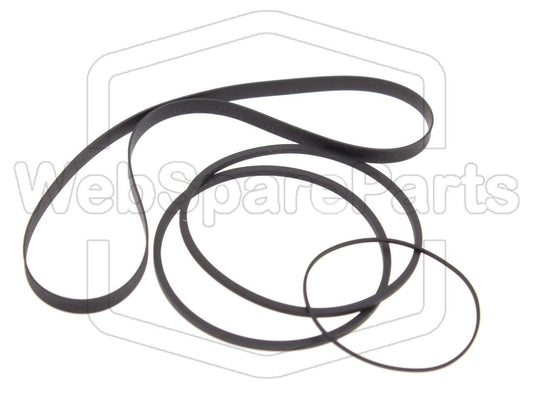 Kit Courroies Pour Platine Cassette Pioneer CT-405
