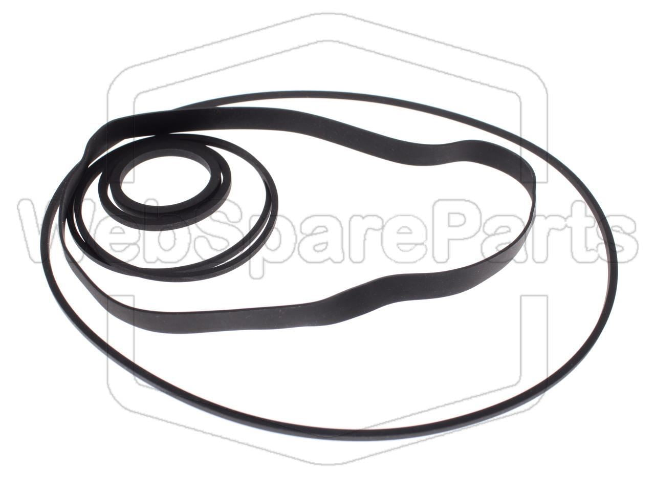 Kit Courroies Pour Magnétoscope Hitachi VT-258 E