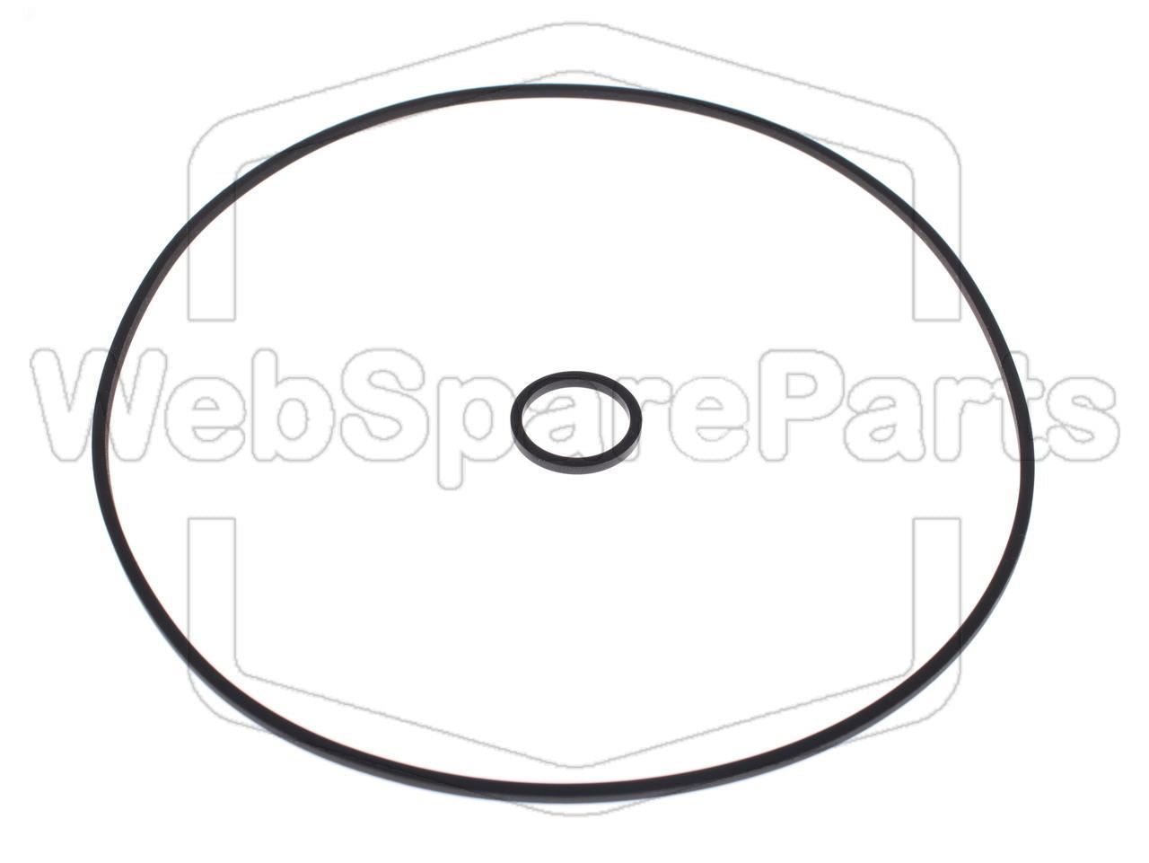 Kit de courroies pour magnétoscope Metz 9667