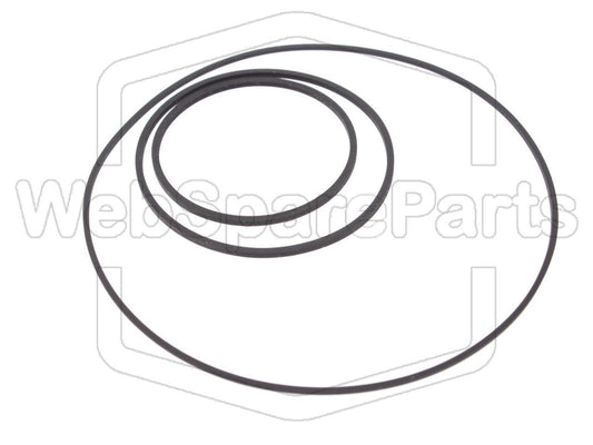 Kit Courroies Pour Platine Cassette Yamaha TB-700