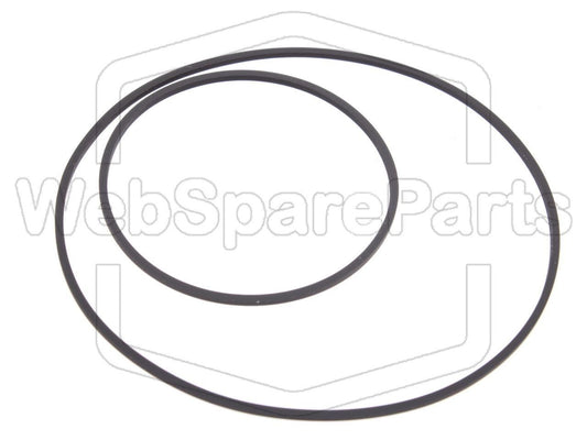 Kit Courroies Pour Platine Cassette JVC CA-MD9R