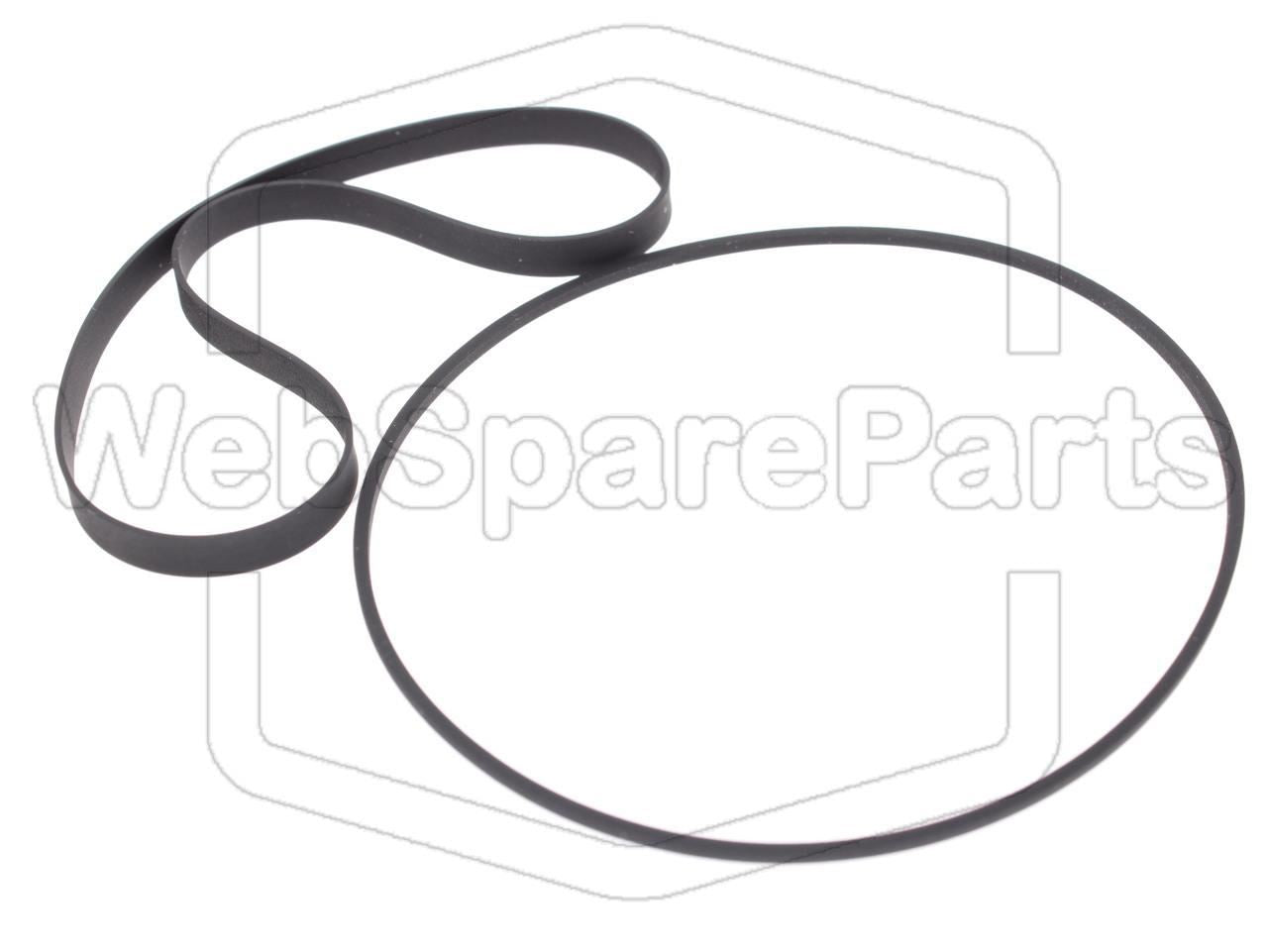 Kit Courroies Pour Platine Cassette Aiwa AD-F450