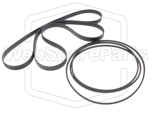 Kit Courroies Pour Platine Cassette JVC TD-W85