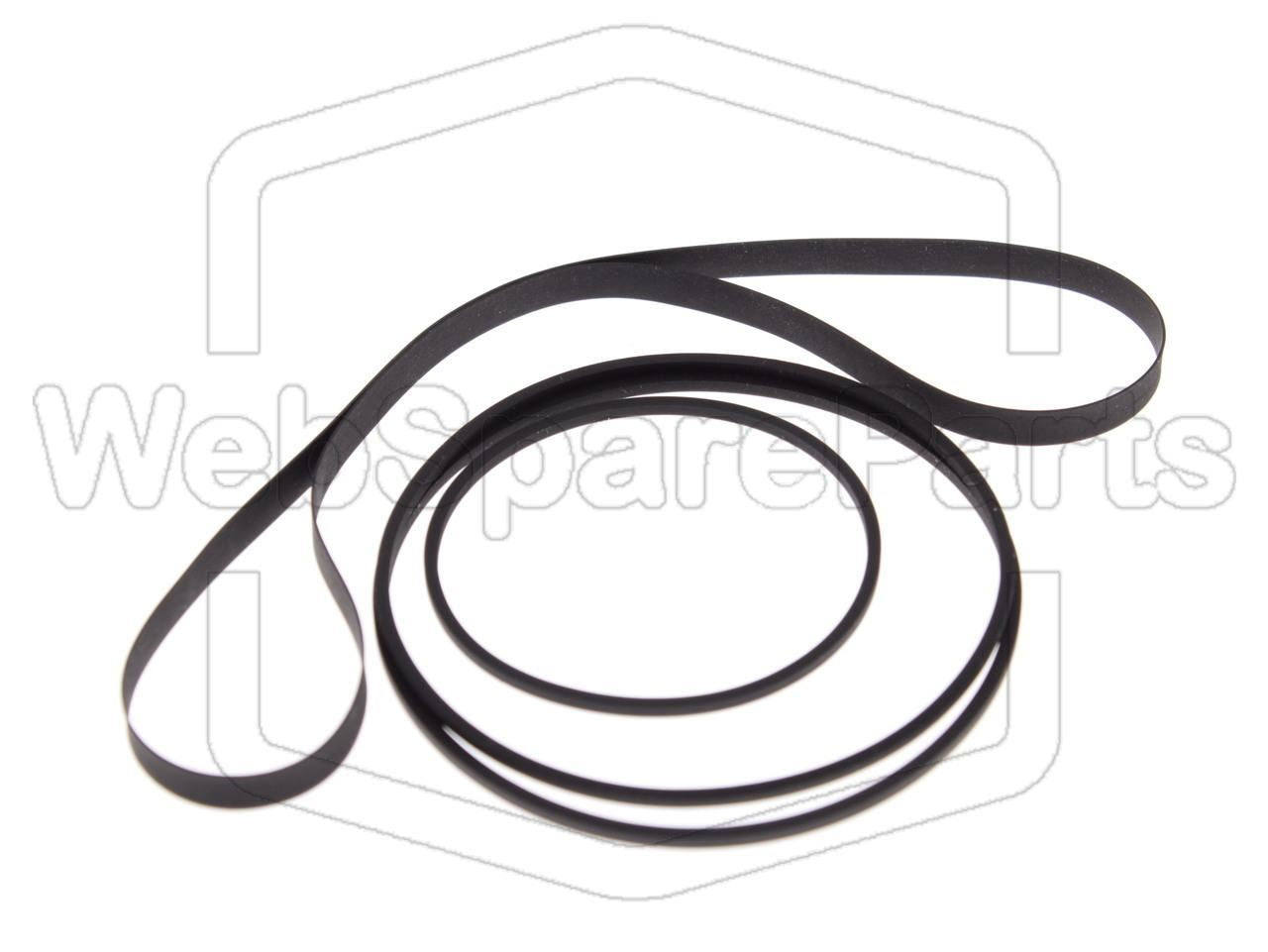 Kit Courroies Pour Platine Cassette Hitachi D-550