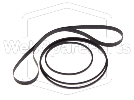 Kit Courroies Pour Platine Cassette Hitachi D-550