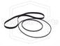 Kit Courroies Pour Platine Cassette Akai CS-702D