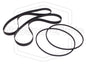 Kit Courroies Pour Platine Cassette Aiwa AD-WX737