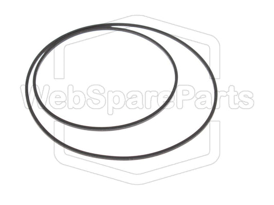 Kit Courroies Pour Philips D8477 Radio Cassette Recorder