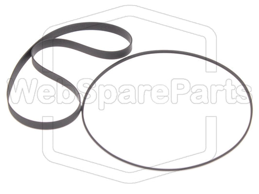 Kit de courroies pour lecteur cassette Aiwa AD-S37