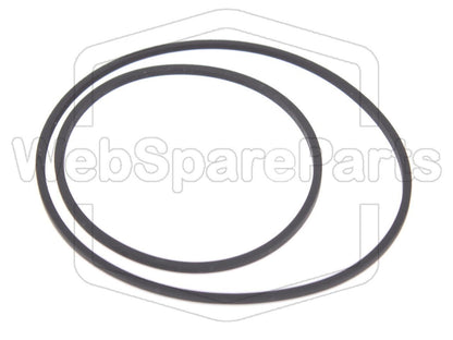 Kit Courroies Pour Platine Cassette Panasonic RX-DX1E
