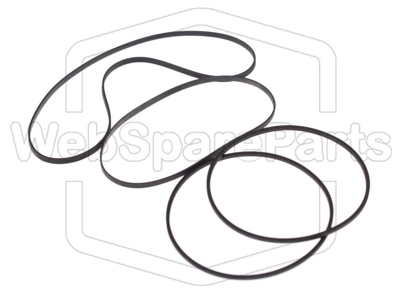 Kit Courroies Pour Platine Cassette Panasonic SA-CH46