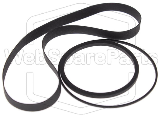 Kit Courroies Pour Magnétoscope Xenon NE-VH-2 DN