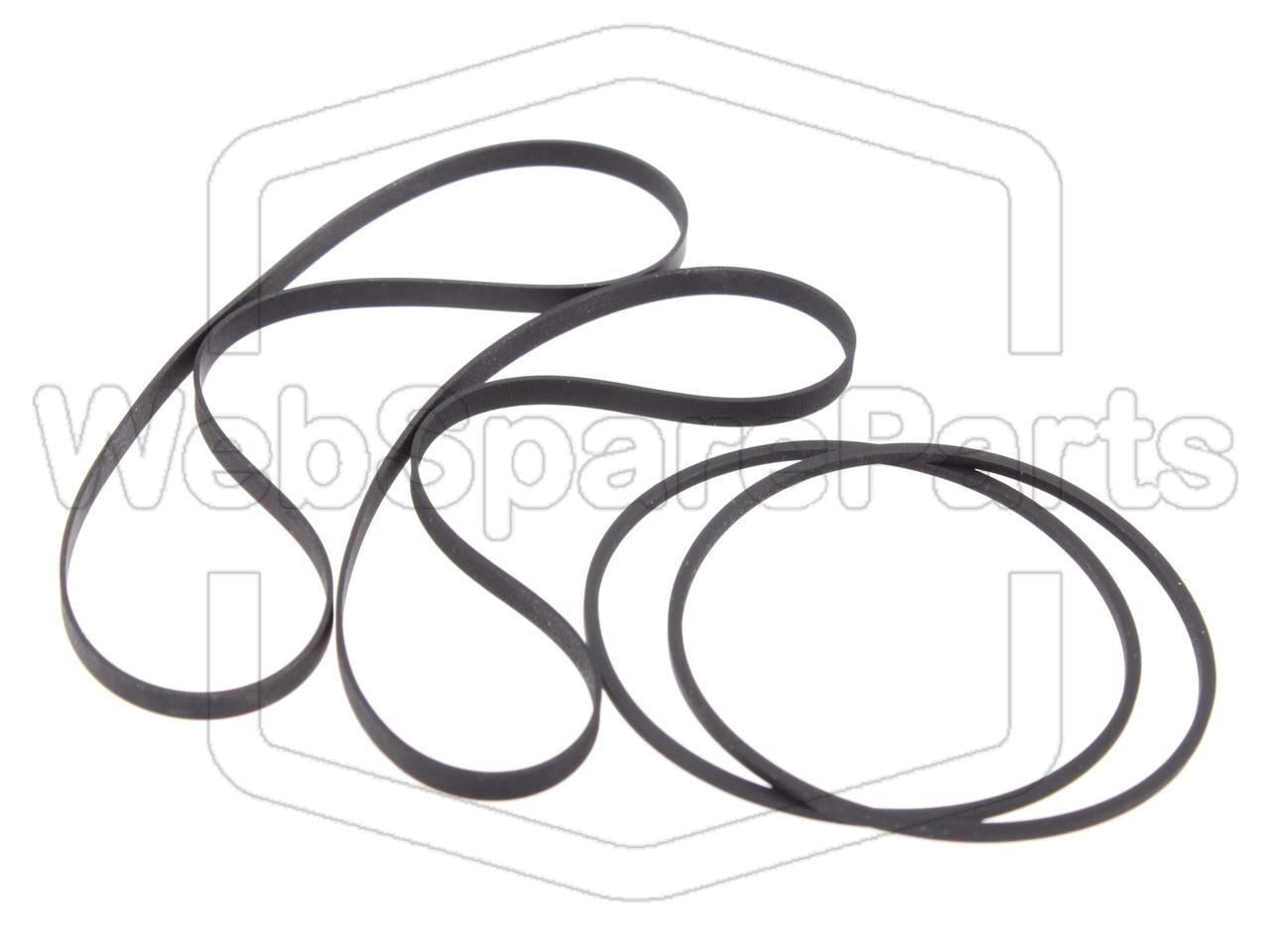 Kit de courroies pour lecteur cassette Sony HCD-VM330AV