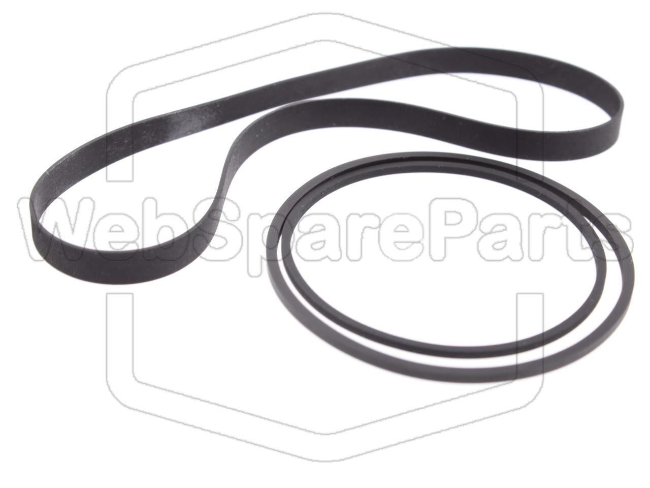 Kit Courroies Pour Platine Cassette Akai GX-A5X