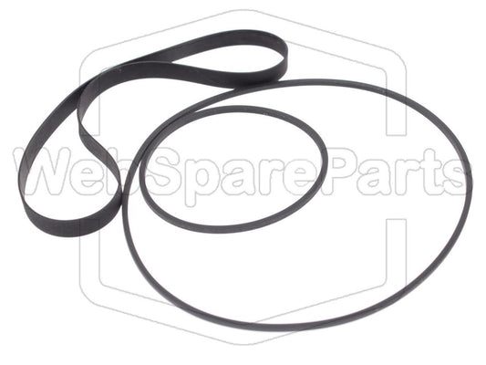 Kit Courroies Pour Platine Cassette Pioneer CT-300