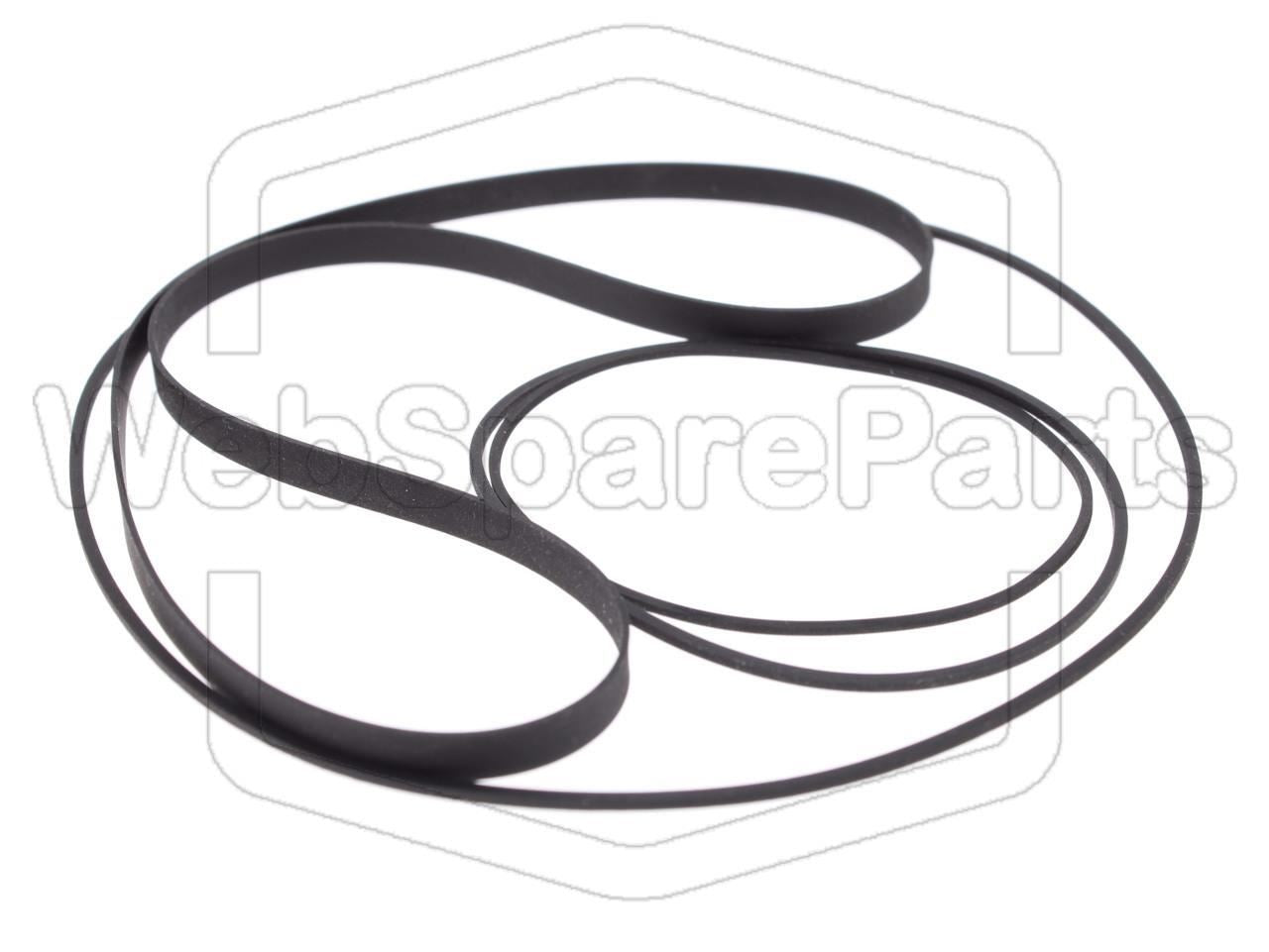 Kit Courroies Pour Platine Cassette Dual C-819