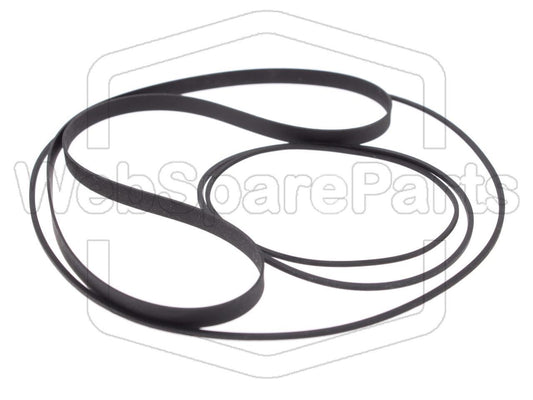 Kit Courroies Pour Platine Cassette Dual C-819
