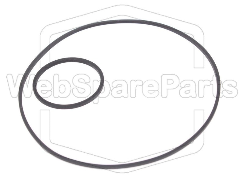Kit Courroies Pour Platine Cassette ITT 60 Studio