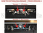 Galets Presseurs compatible Bang & Olufsen Beocord 5500 (Version 1) pour réparation Platine Cassette