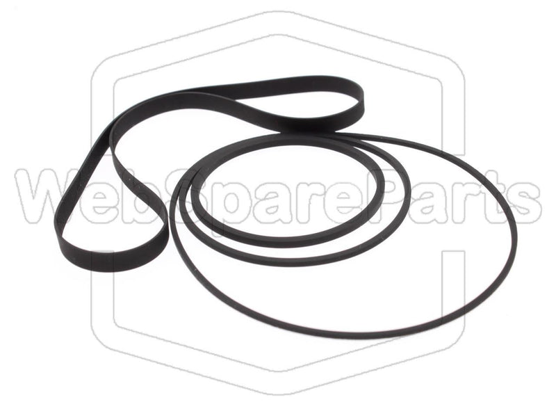 Kit Courroies Pour Platine Cassette Sansui D-150M