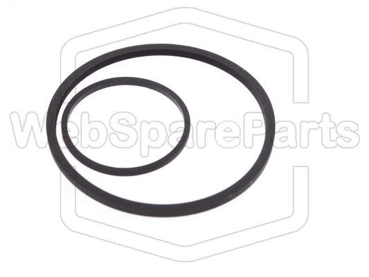 Kit Courroies Pour Lecteur CD/MD Sony MXD-D4