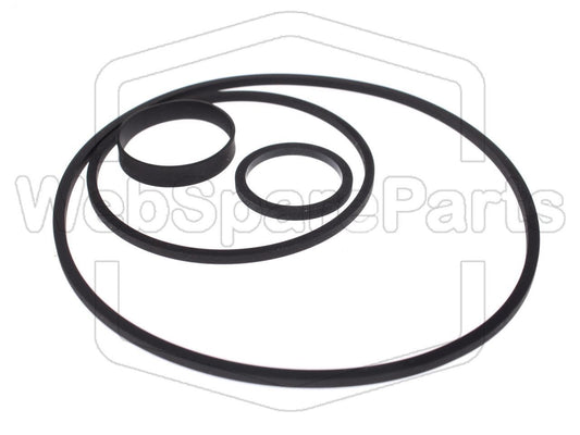 Kit Courroies Pour Magnétoscope Panasonic AG-1050