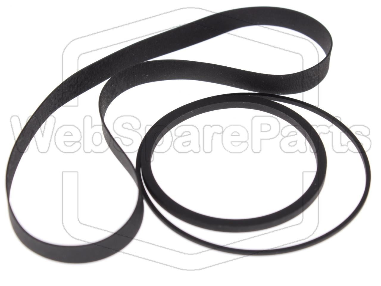 Kit Courroies Pour Magnétoscope Orion VH-770 F