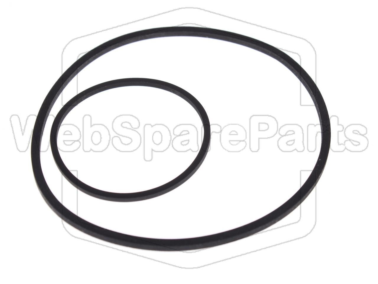 Kit Courroies Pour Caméscope Panasonic NV-M3 VHS Movie