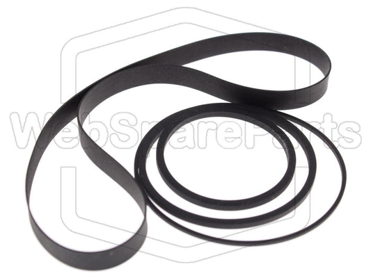 Kit Courroies Pour Magnétoscope Brandt-Electronique VK-319