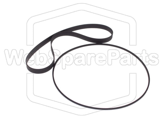 Kit Courroies Pour Platine Cassette Sony TC-FX4040