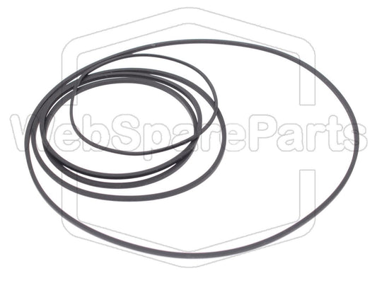 Kit Courroies Pour Platine Cassette Philips D-8068