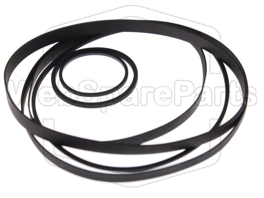 Kit courroies compatible Palladium 771/392 Betamovie pour réparation caméscope