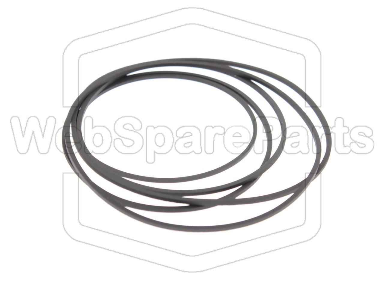Kit Courroies Pour Double Platine Cassette Kenwood KX-36W