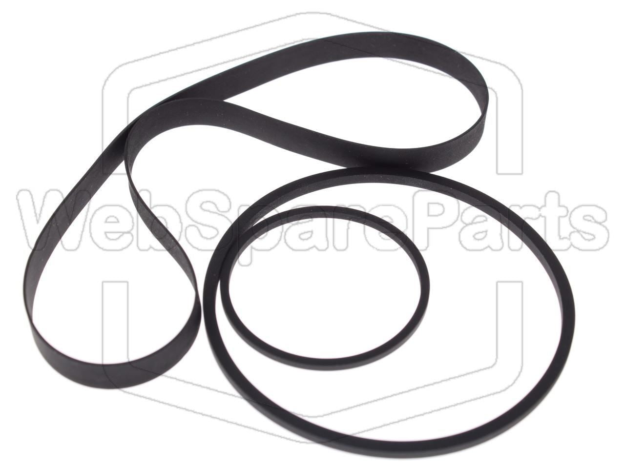Kit Courroies Pour Platine Cassette Technics RS-M250