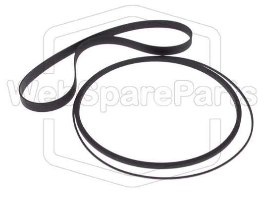 Kit Courroies Pour Platine Cassette Teac V-5RX