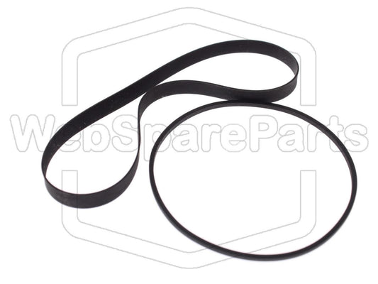 Kit Courroies Pour Platine Cassette Grundig CF-303
