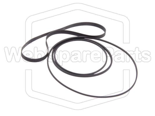 Kit de courroies pour lecteur cassette Akai HX-A1